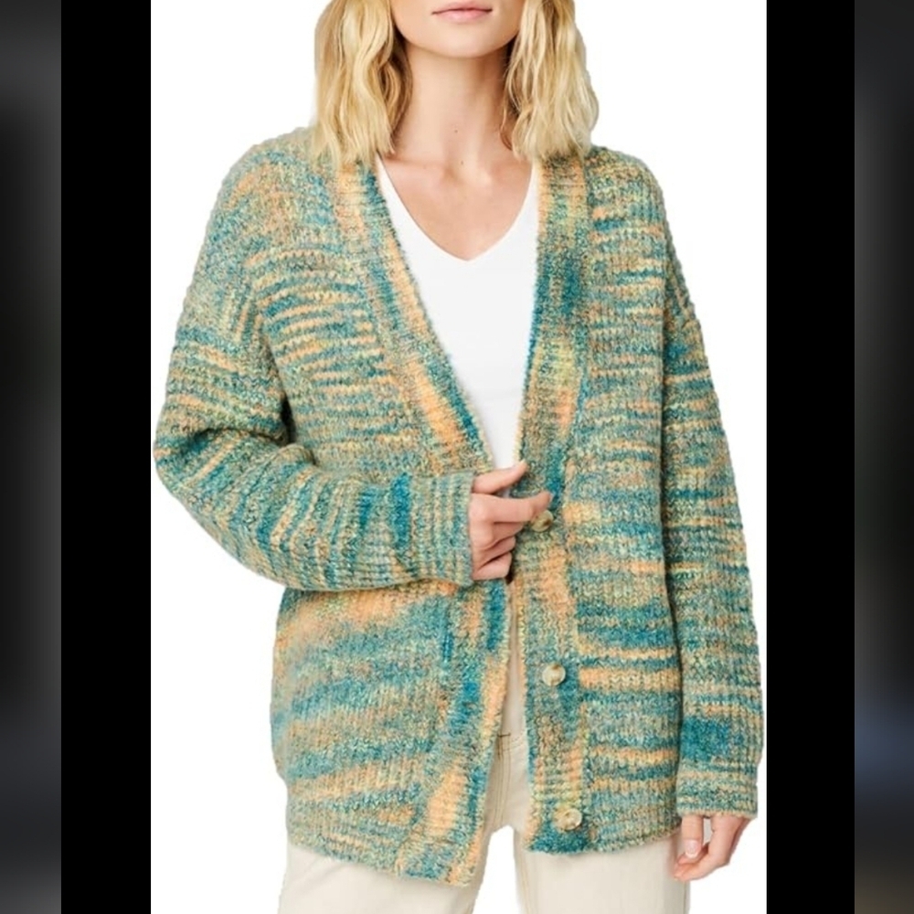Blank NYC Multicolor Knit Cardigan